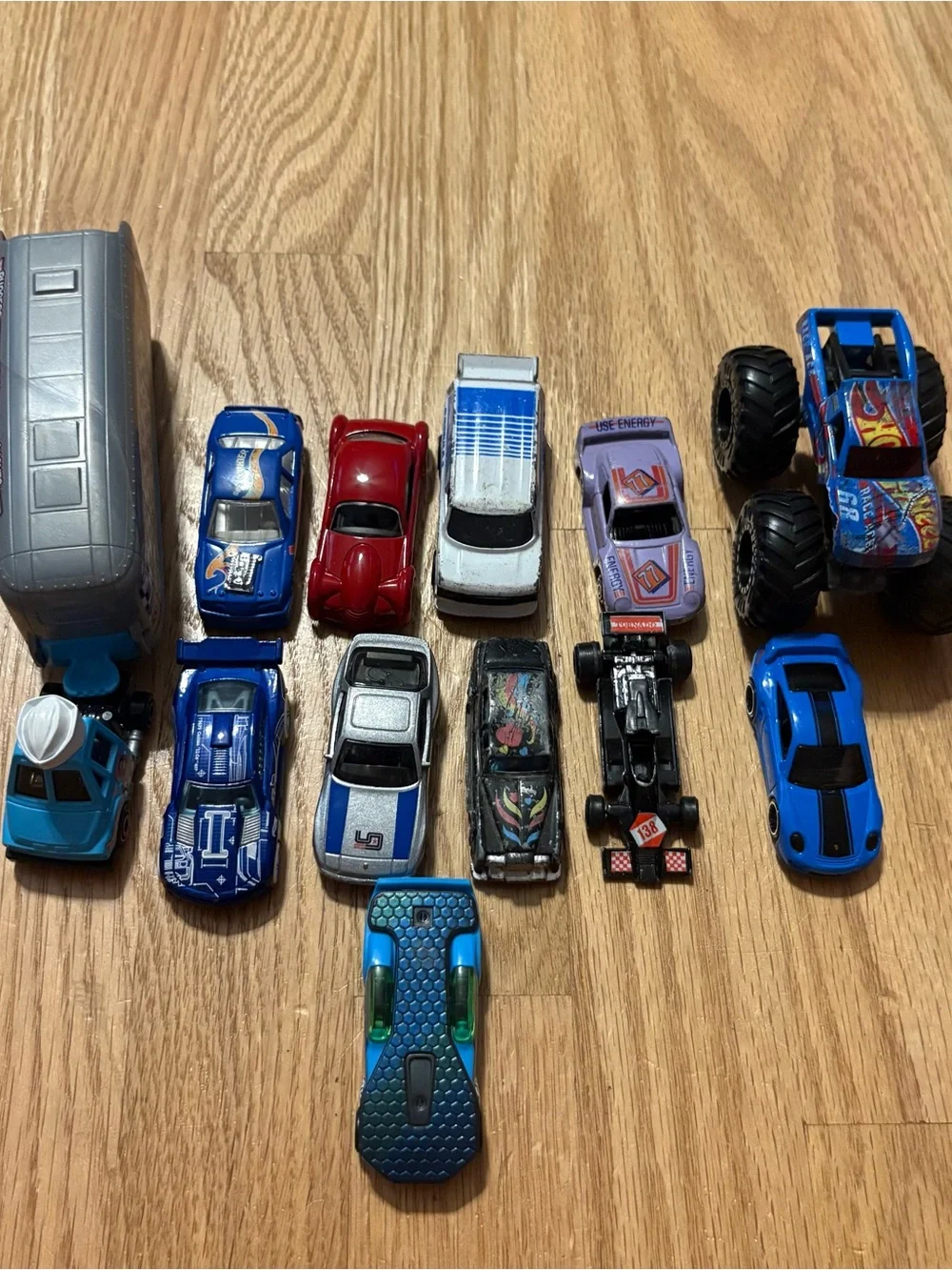 Hot Wheels Assorted Kids Toy Car Set Monster Truck Big Rig